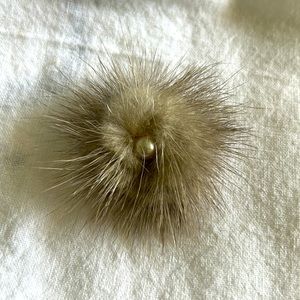 Vintage mink brooch